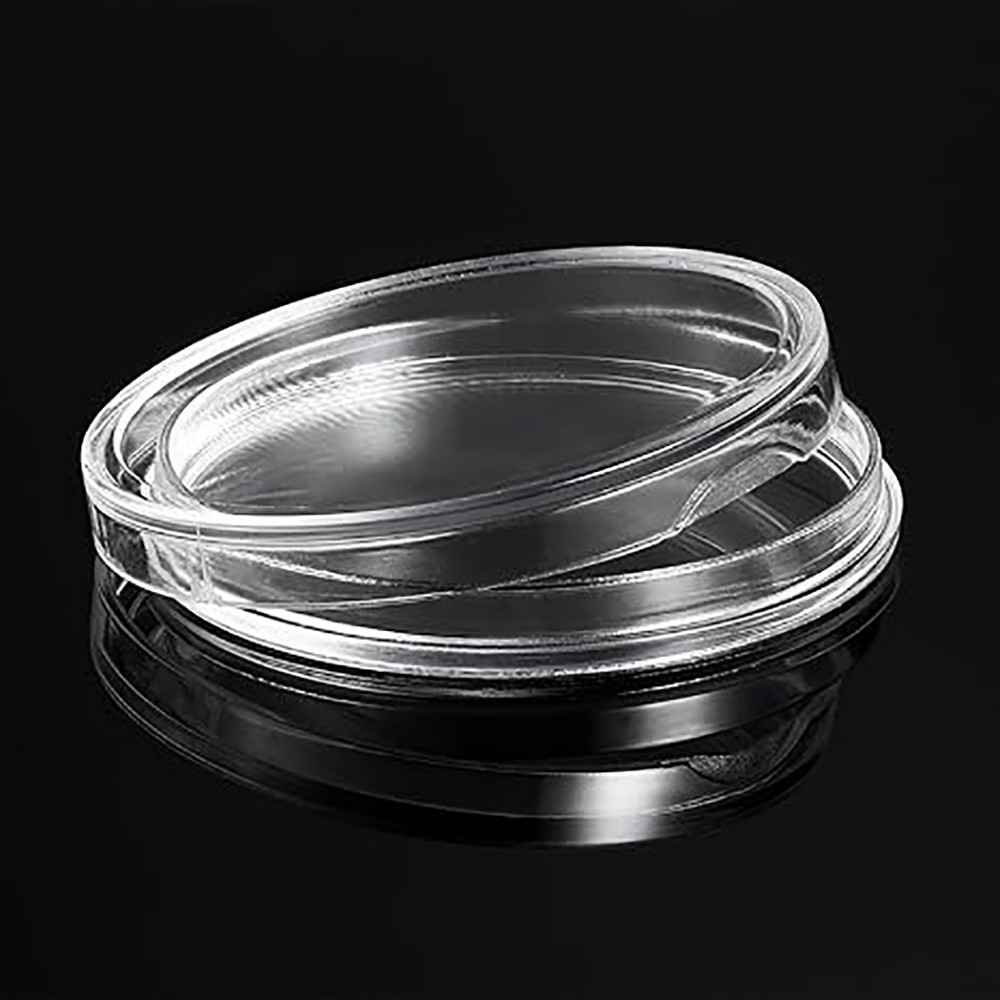 100Pack Clear Coin Capsule Round Plastic Holder 30mm Container Storage Box Case