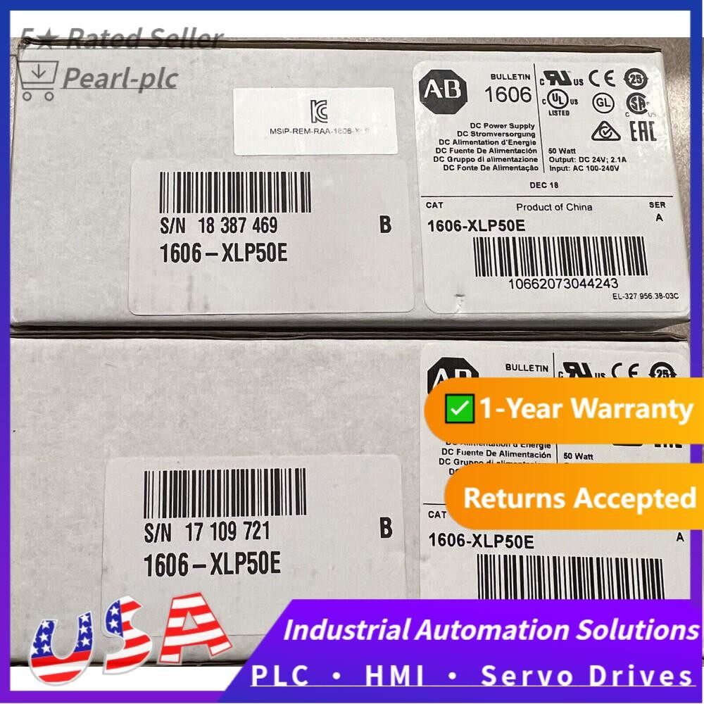 New In Box Allen-Bradley 1606-XLP50E POWER SUPPLY 1606XLP50E Fast Shipping