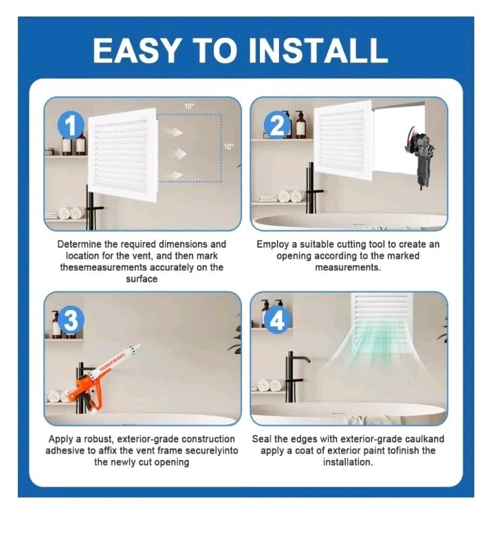 11.65 x 11.65 inch - Access Doors - Access Panel for Drywall with Push-Button...