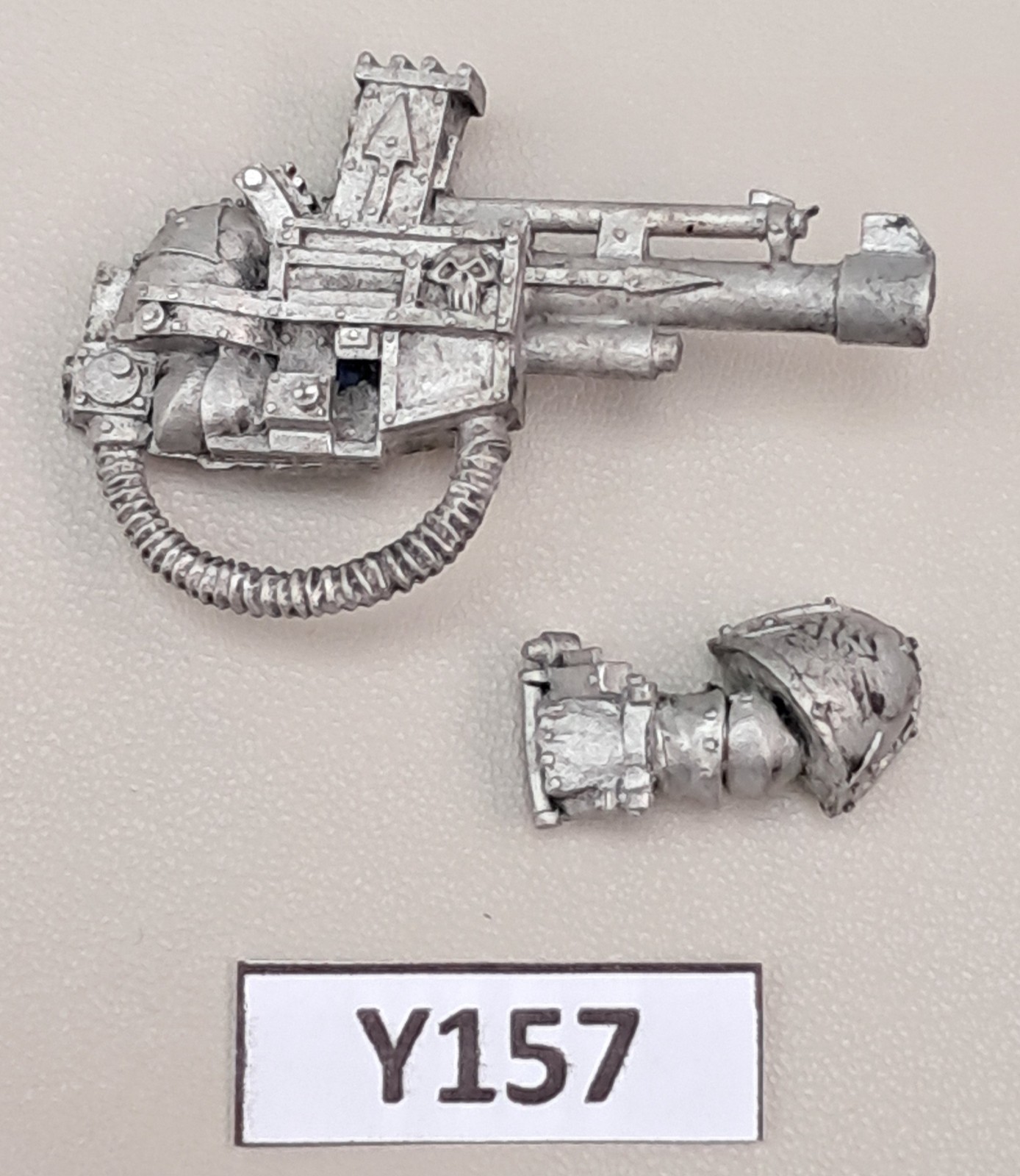 Chaos Space Marine Autocannon Arms Spare Parts GW - Metal (Y157)