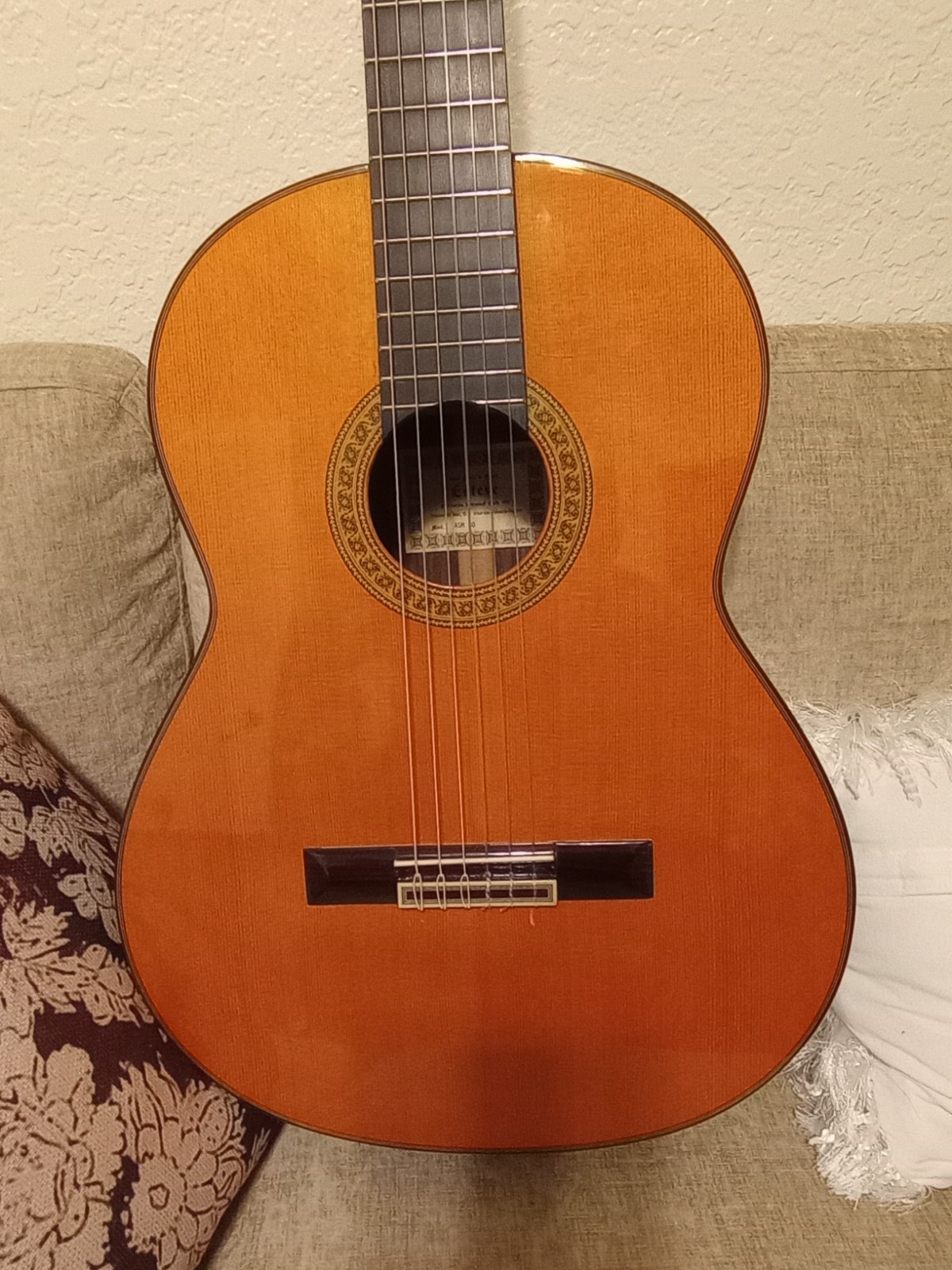 Esteve classical guitar solid cedar top rare 2000's