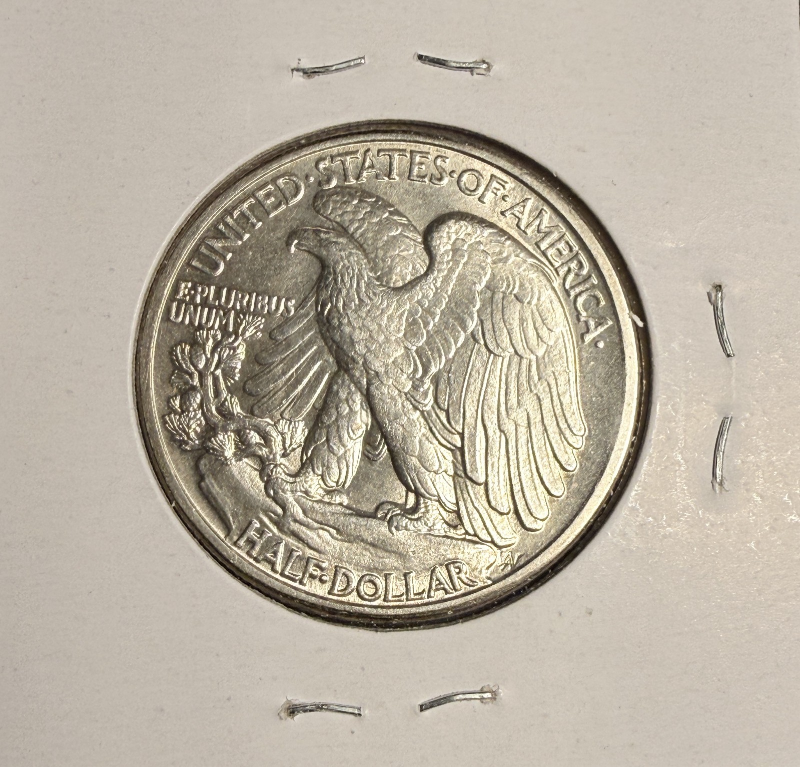 1941 Walking Liberty Half Dollar, MS 60+. (19124)