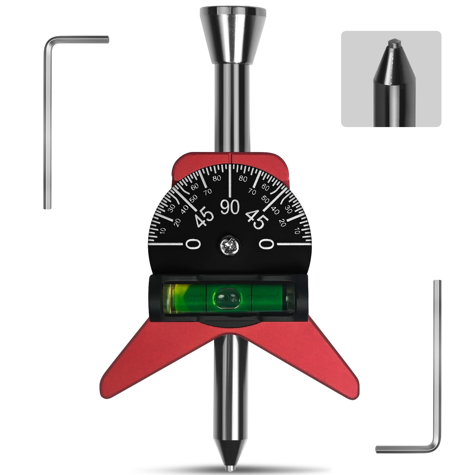 Upgraded Pipe Center Finder Tungsten Punch,Portable Pipefitter Tools with Ult...