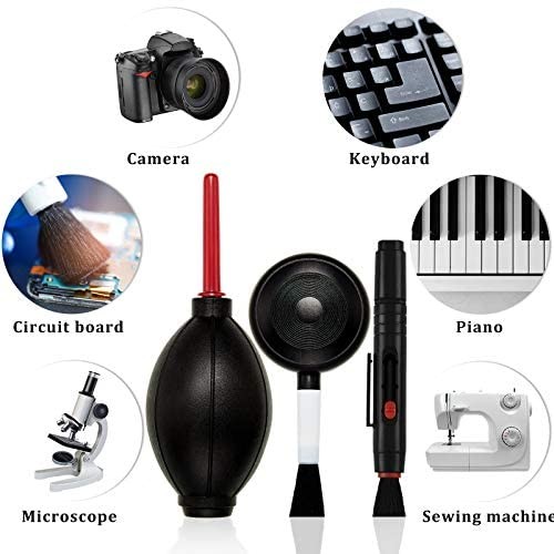 Patelai Camera Cleaning Kit Include Pen Brush, Blower Brush Dust...