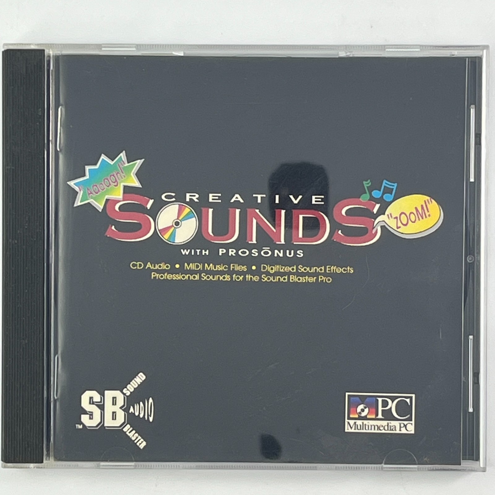 Creative Sounds W Prosounds Sound Blaster CD ROM MIDI Music Files Effects