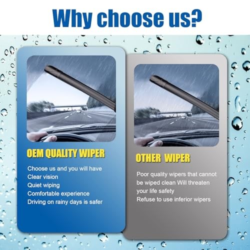 3 wipers Replacement for 2018-2025 Volkswagen Atlas Windshield Wipers | Exact
