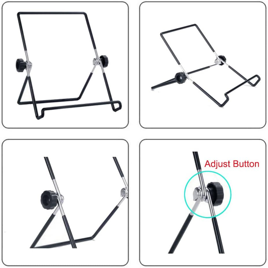 Tablet Holder Stand, Universal Multi-Angle Non-Slip Adjustable Holder Cradle for