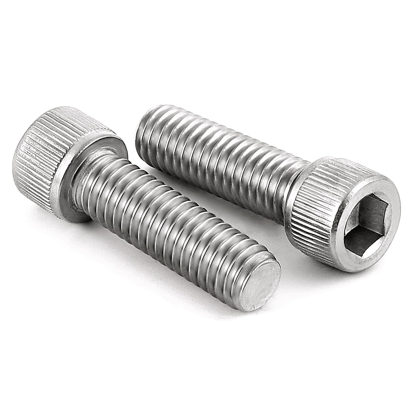 M5-0.8 x 25mm Socket Head Cap Screws, Allen Socket Drive, 304 Stainless Steel...