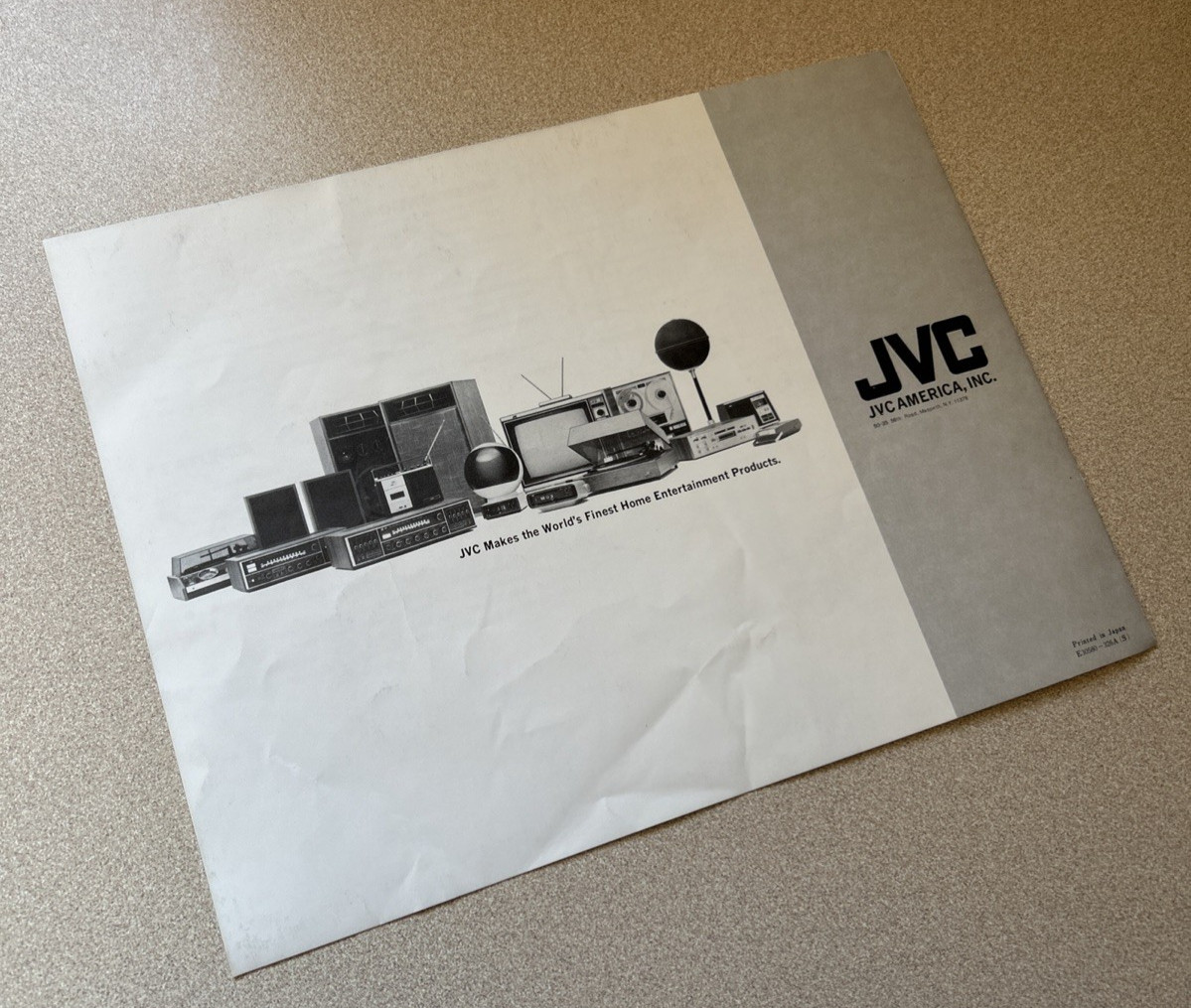 JVC VS-5399 SPEAKER SYSTEM ORIGINAL INSTRUCTION BOOK D1341