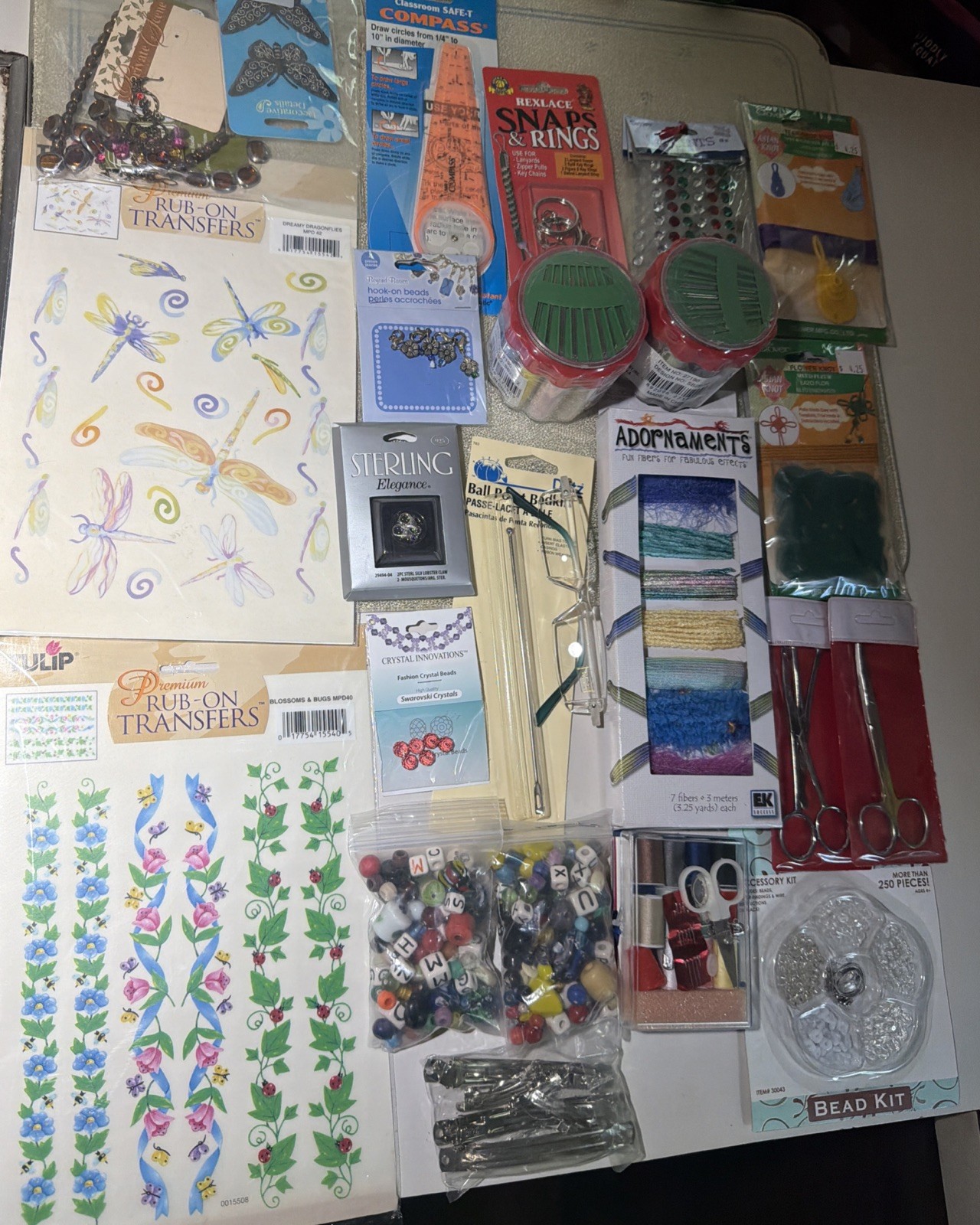 Craft Sewing Quilting Supplies Lot