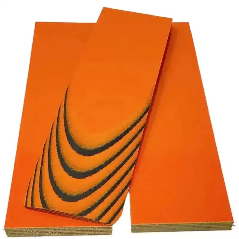 AmeraGrip G10 with Nitrile Rubber Scales- Orange w/ Black Nitrile