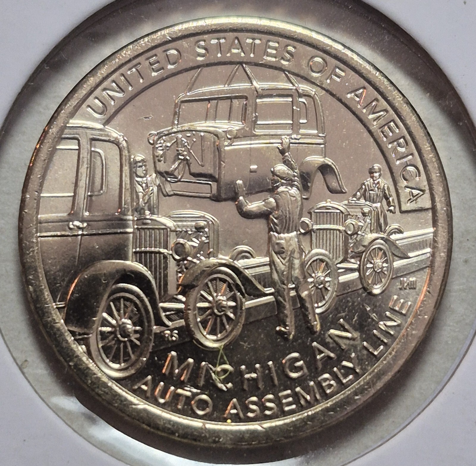 2025 American Innovation Michigan P Dollar - BU - Uncirculated