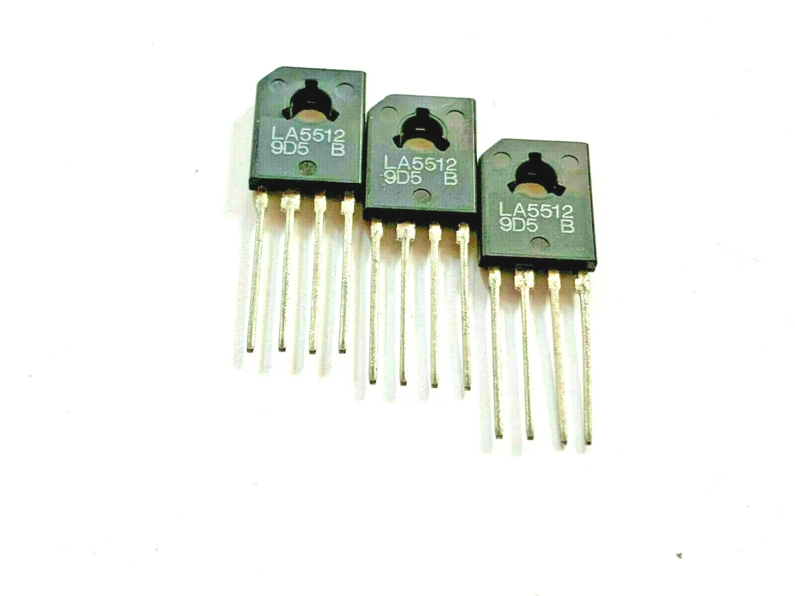 LOT OF 4 LA5512  Original New Sanyo Integrated Circuit FREE Shipping within US