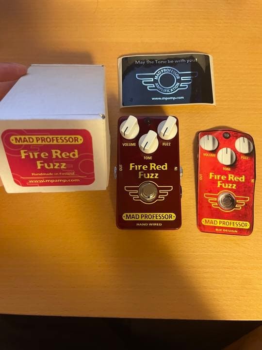 MAD PROFESSOR Fire Red Fuzz HW 817016