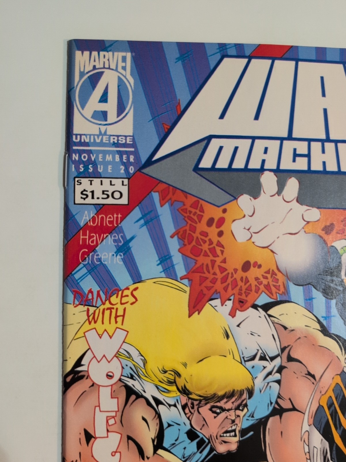 War Machine #20 A Little Muscle Dan Abnett Marvel Comics 1995