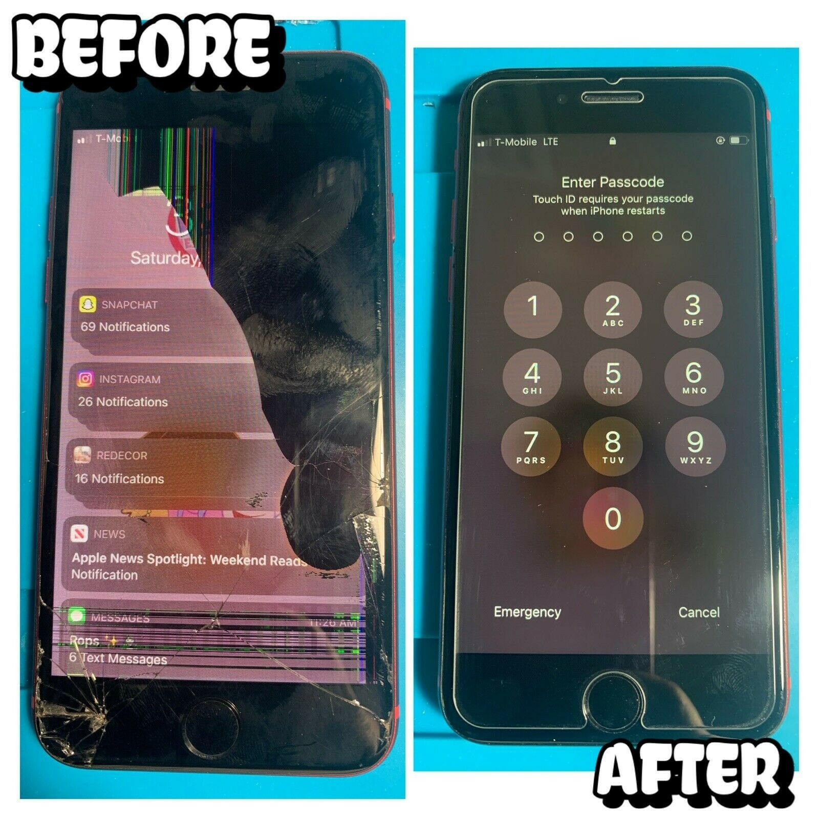 iPhone 7 PLUS Screen LCD Display Digitizer Replacement Repair Service