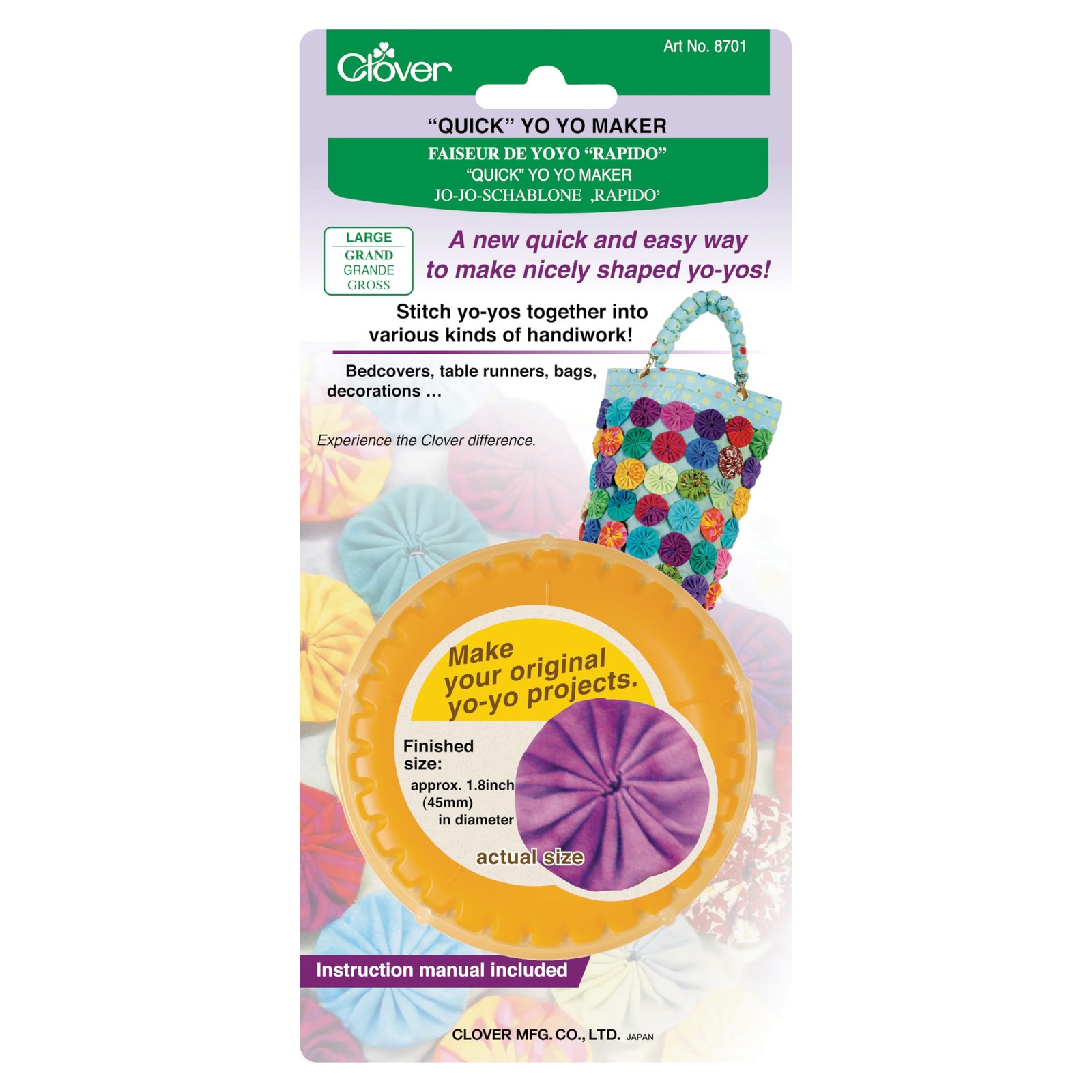 Clover Round Large Yo-Yo Maker