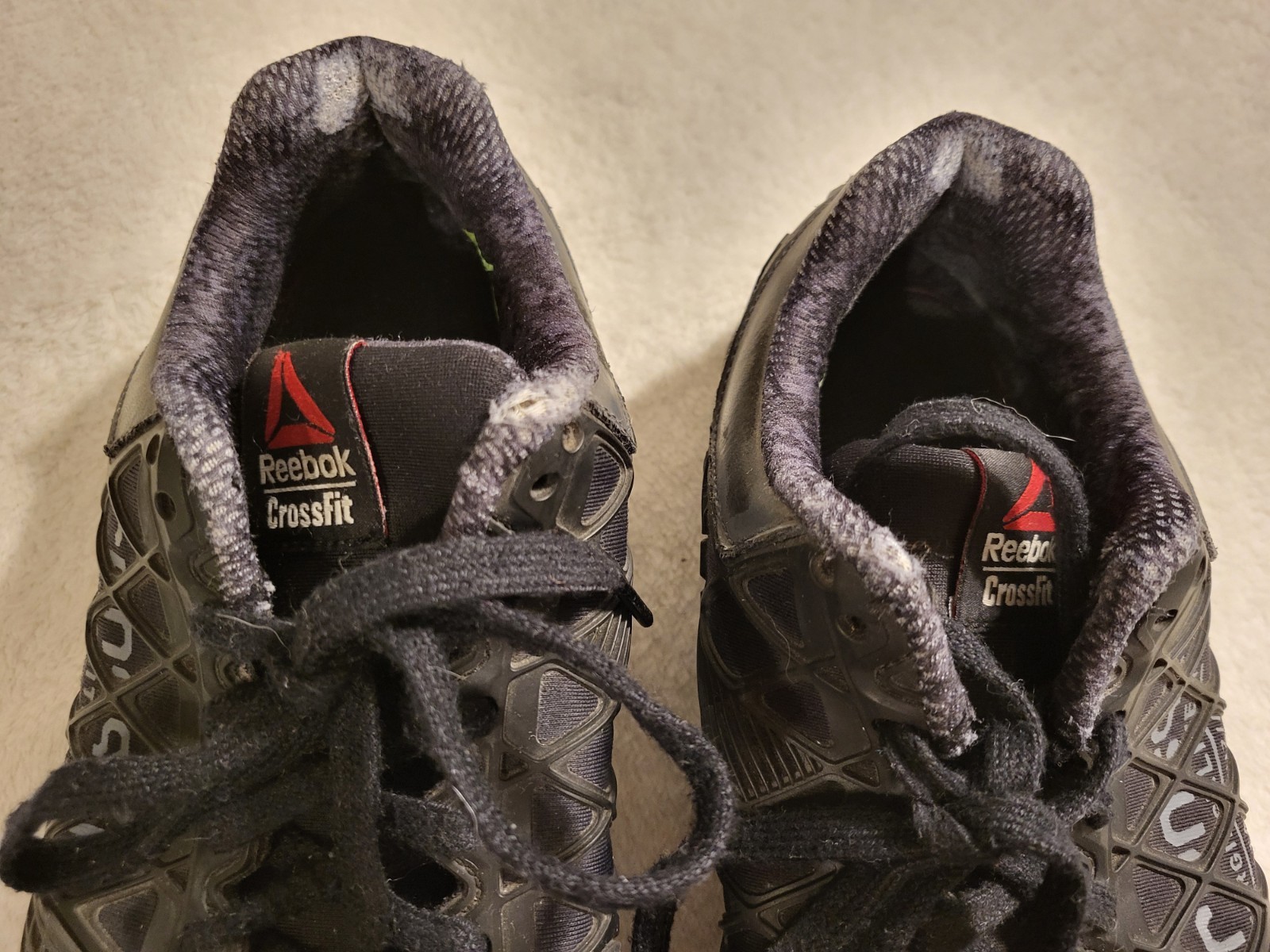 Reebok Men's CrossFit CF74 Athletic Shoes Sneakers Cross Training Black Size 7.5