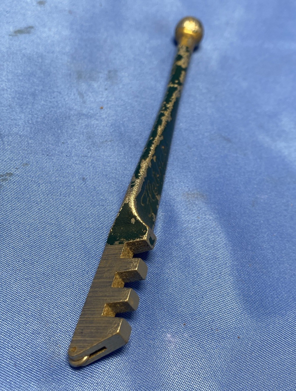 Vintage Fletcher Glass Cutter Gold Tip Micro Finish Wheel No. 02 5”