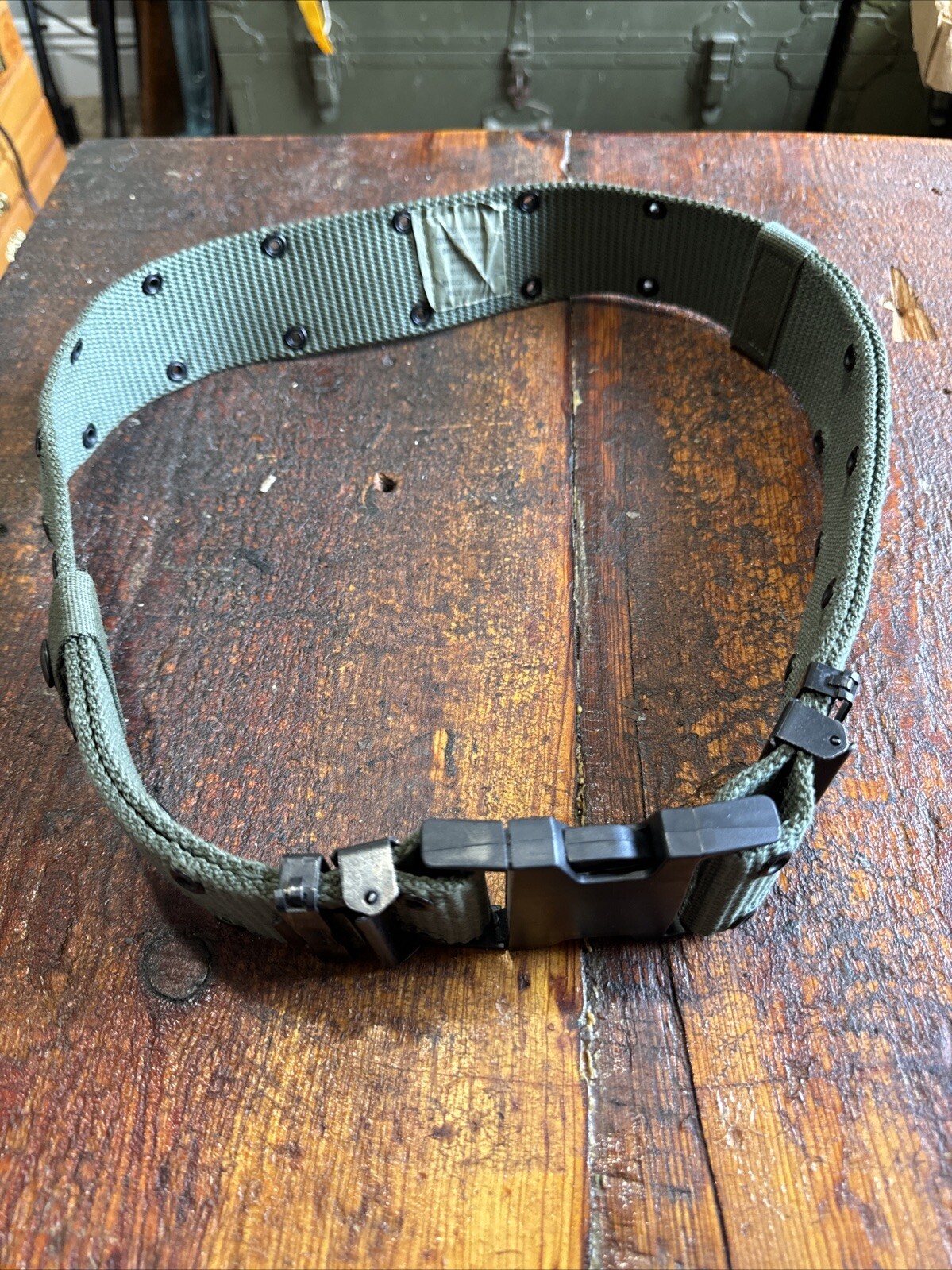 USGI Individual Equipment Belt 846501-120-0375 Fit 30-36 In Waist Med Web Alice