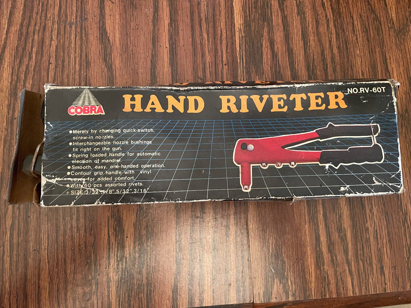 VINTAGE COBRA HAND RIVETER RV-60T