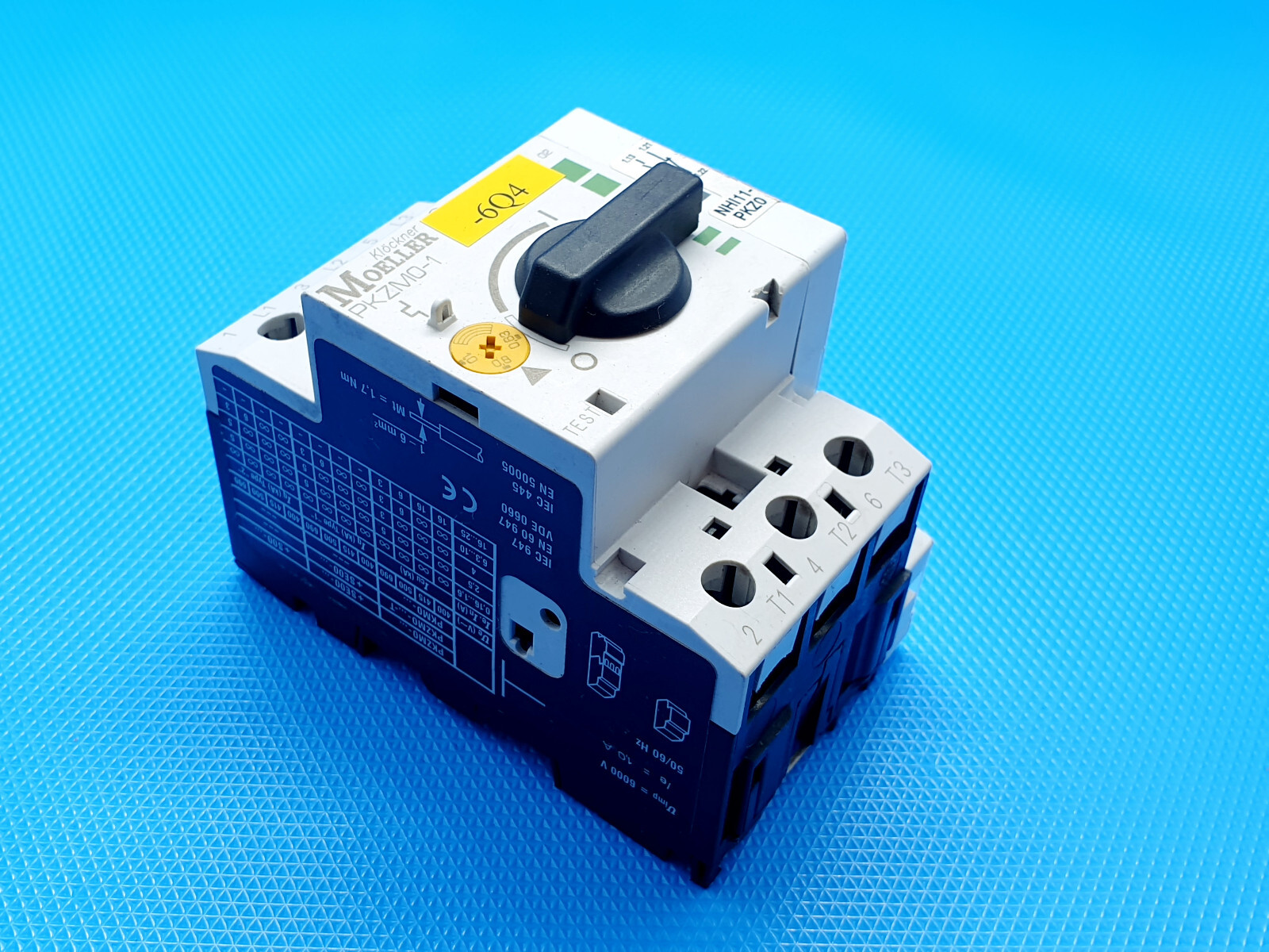 Klöckner Moeller PKZM0-1 Eaton Motor Circuit Breaker 0.63-1.0A Inc VAT