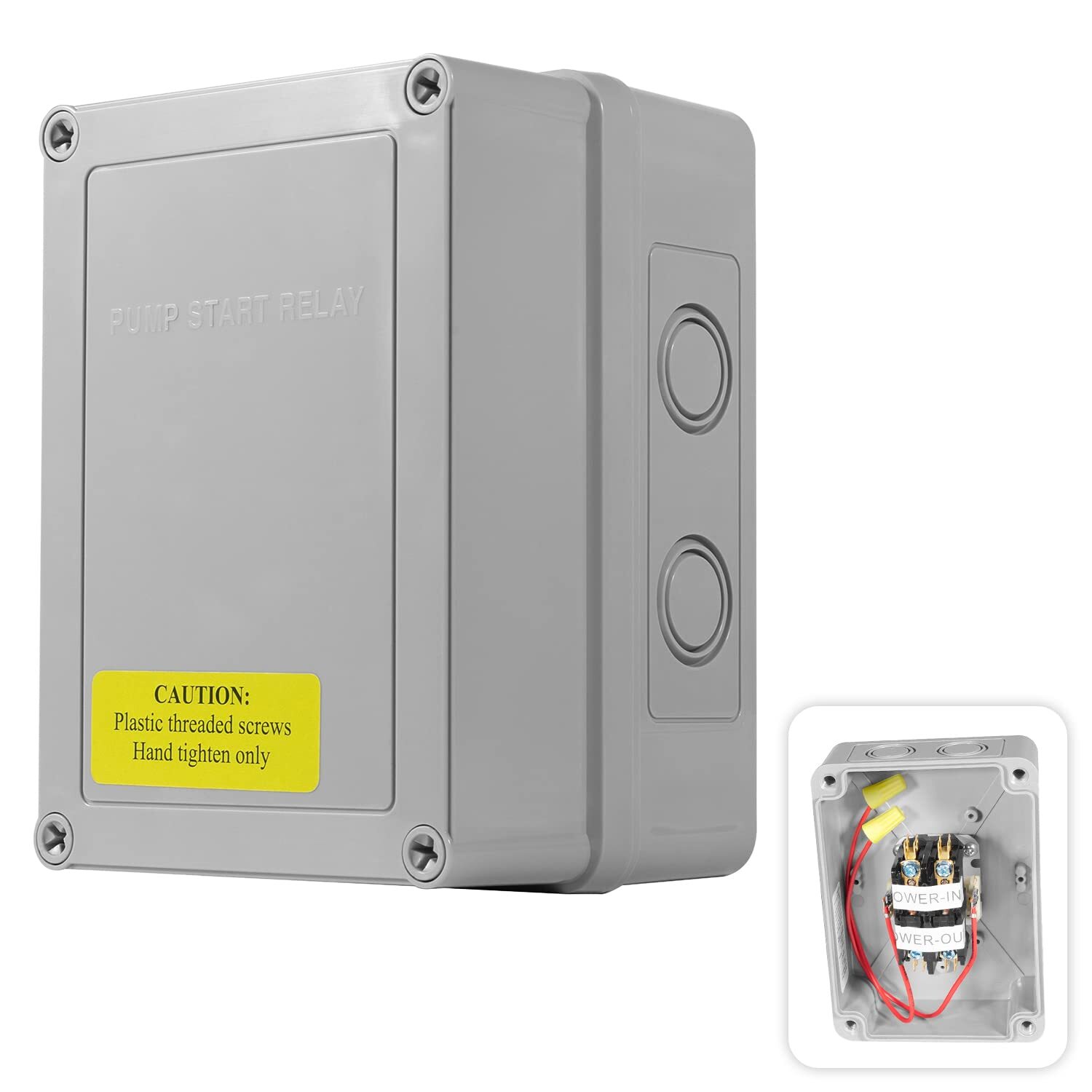 1522 Pump Start Relay for Irrigation Systems with 3 HP / 110V / 220V 24V Coil
