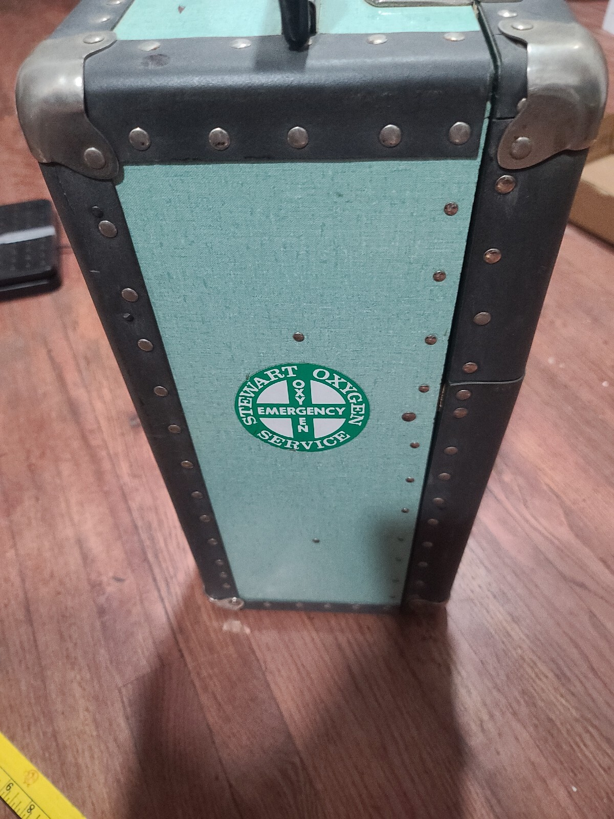Vintage Stewart Oxygen Emergency Inhalator Service Scuba Diving First Aid