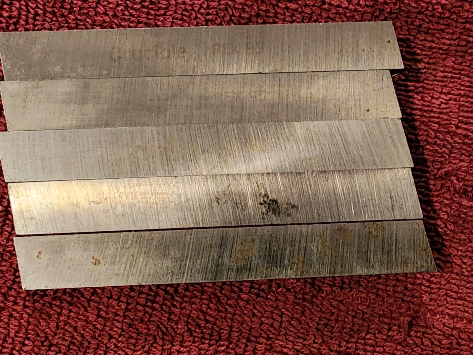 Lot of 5 Crucible  REX 95  Lathe Tool Bits, 7/16" x 3-1/2", New Old Stock