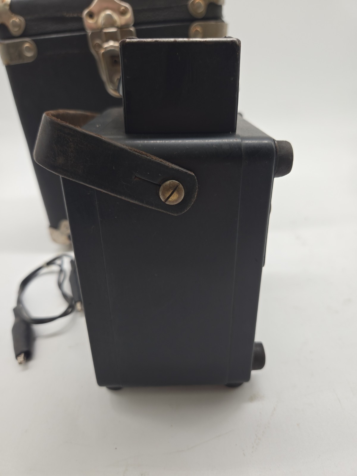 Vtg Weston Electrical Instrument AC Voltmeter Zero Corrector Model 433 With Case