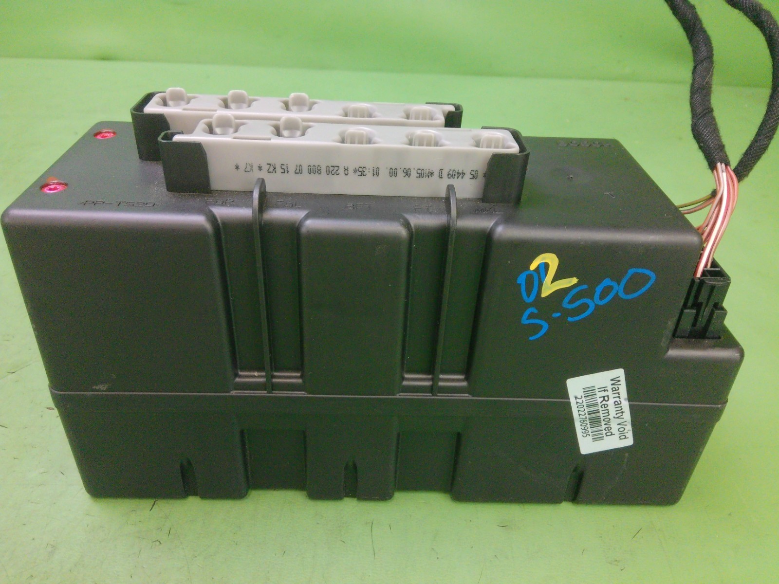 00-06 MERCEDES S430 S500 CENTRAL LOCKING DOOR VACUUM PUMP 2208000348 OEM ksl