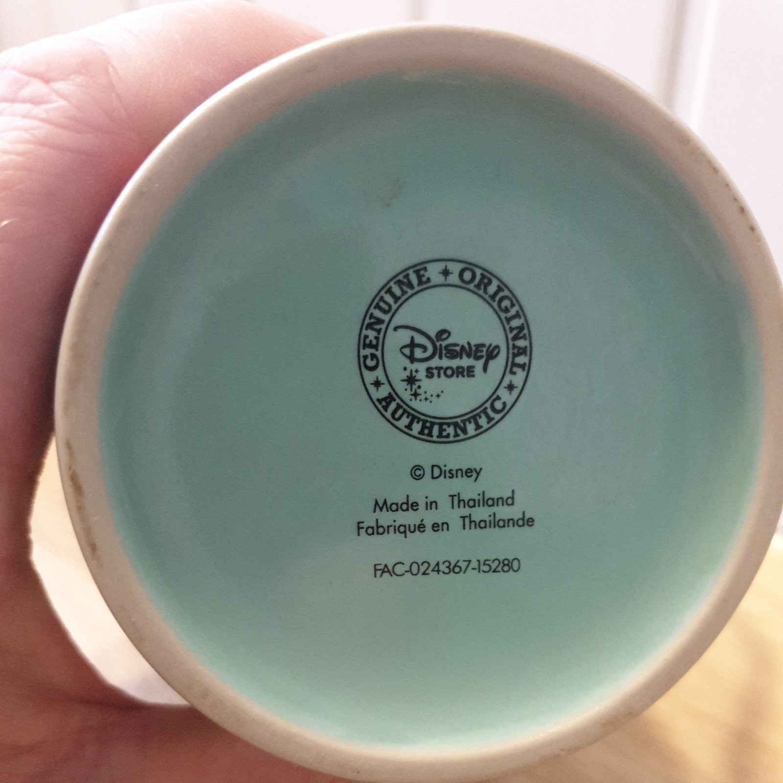 Disney Store Genuine Walt Disney Alice in Wonderland Ceramic Mug 12.5cm