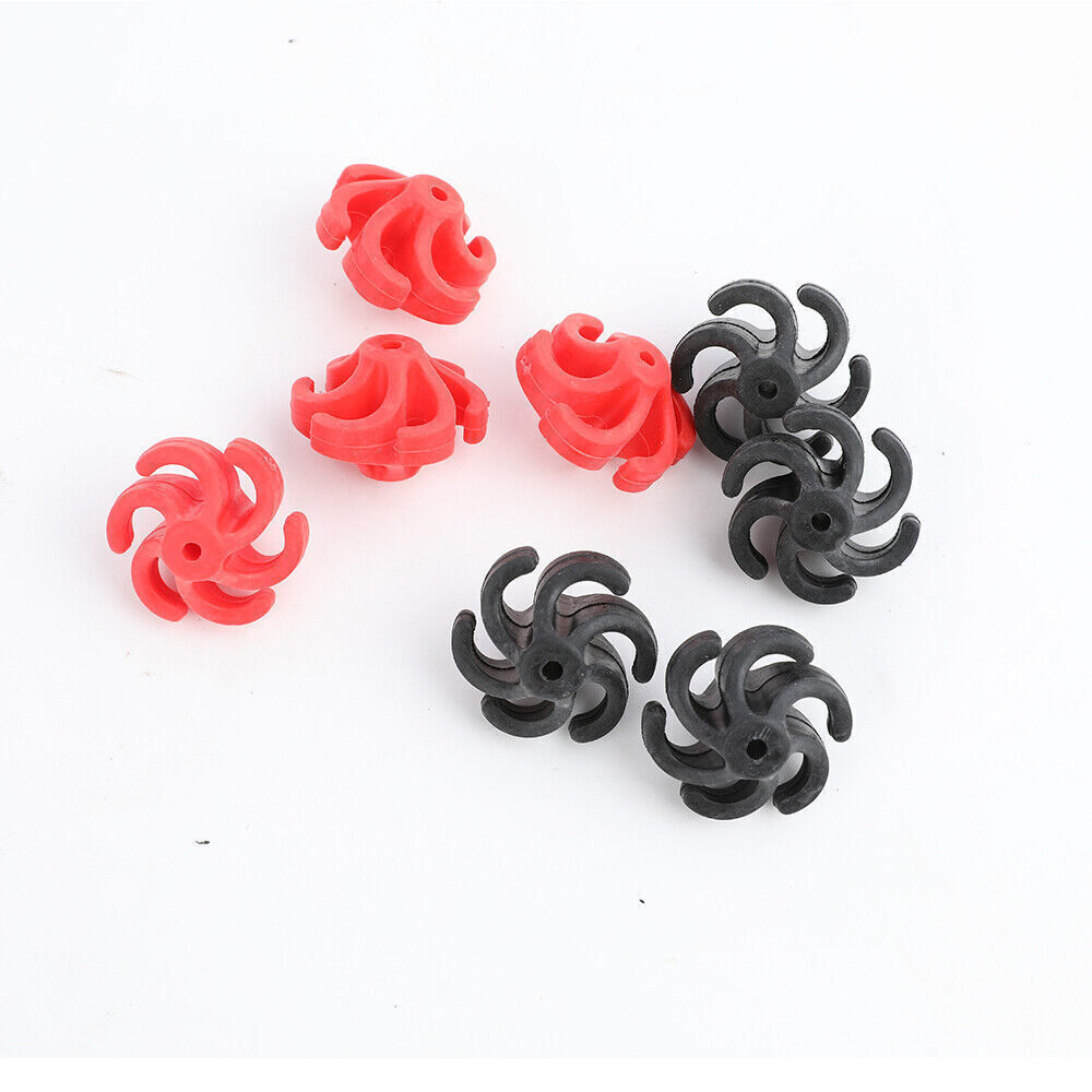 4pcs Archery Bowstring Stabilizer String Damper Silencer Recurve Compound Bow