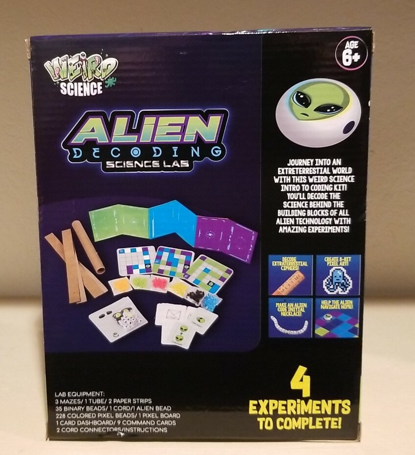 Weird Science Alien Decoding Science Lab - 4 Experiments To Complete!