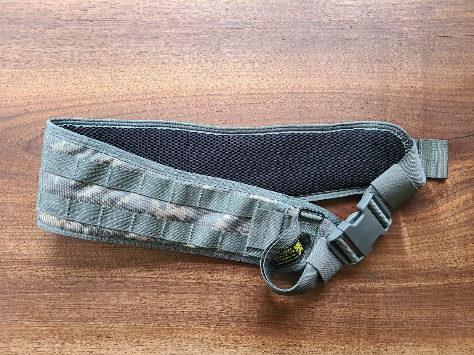 LONDON BRIDGE EQUIPMENT WAIST BELT PADDED SIZE LARGE US MILITARY MILSPEC LBT EXC
