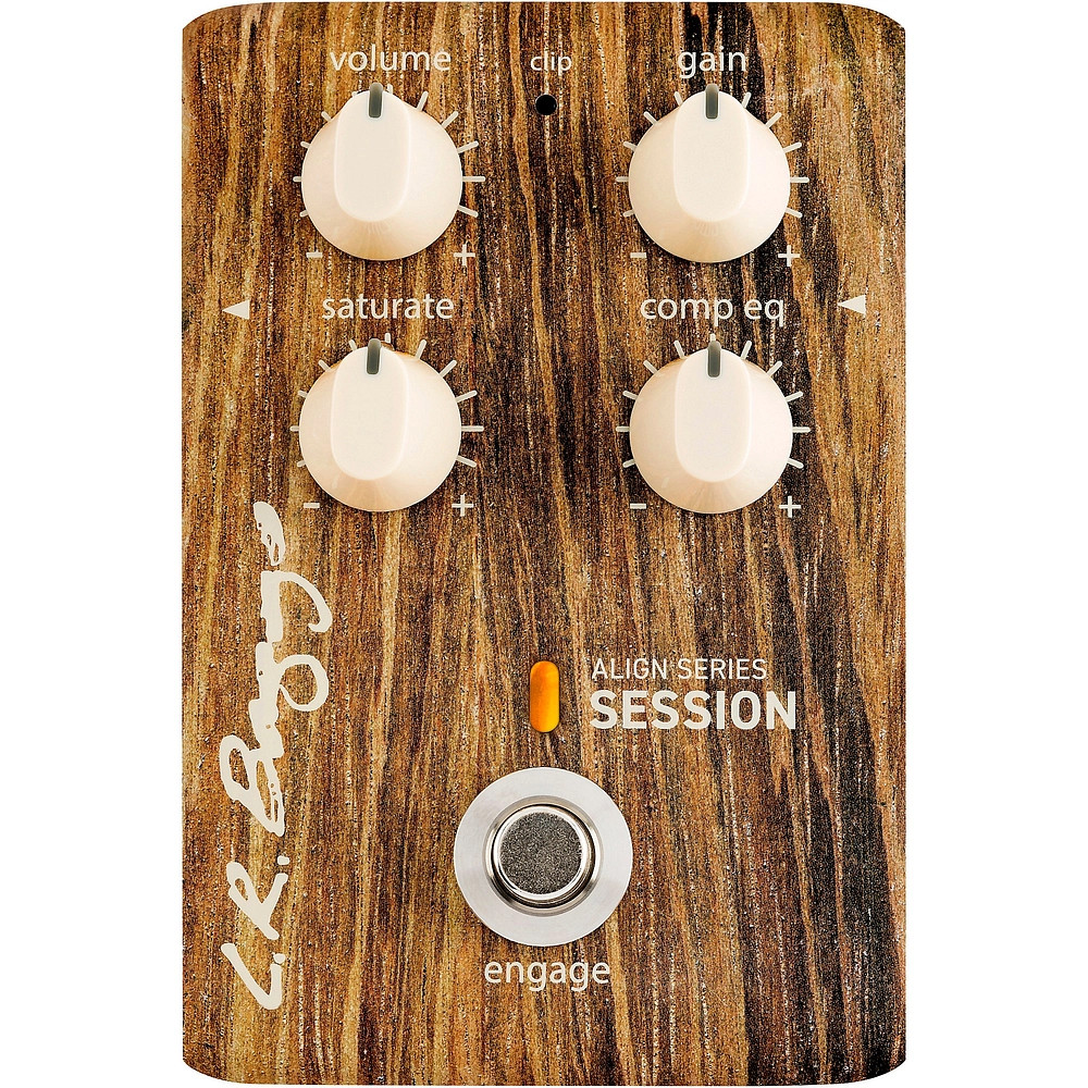 LR Baggs Align Session Acoustic SaturationCompressorEQ Effects Pedal