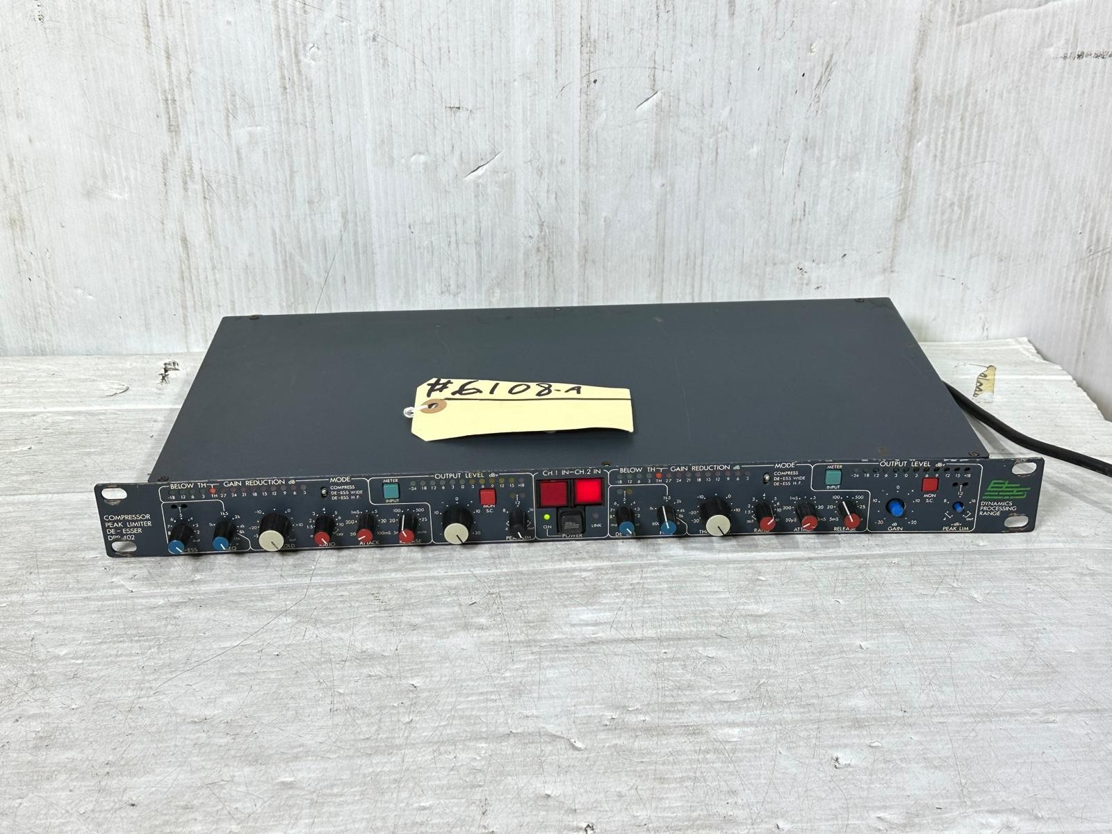 BSS DPR 402 2 Channel Compressor/ Limiter #6108-A (One)THS