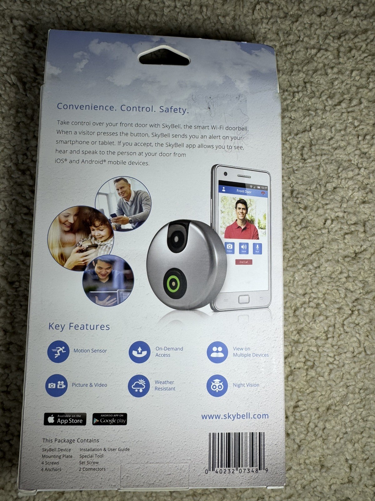 SkyBell Wi-Fi Video Doorbell - Version 1.0