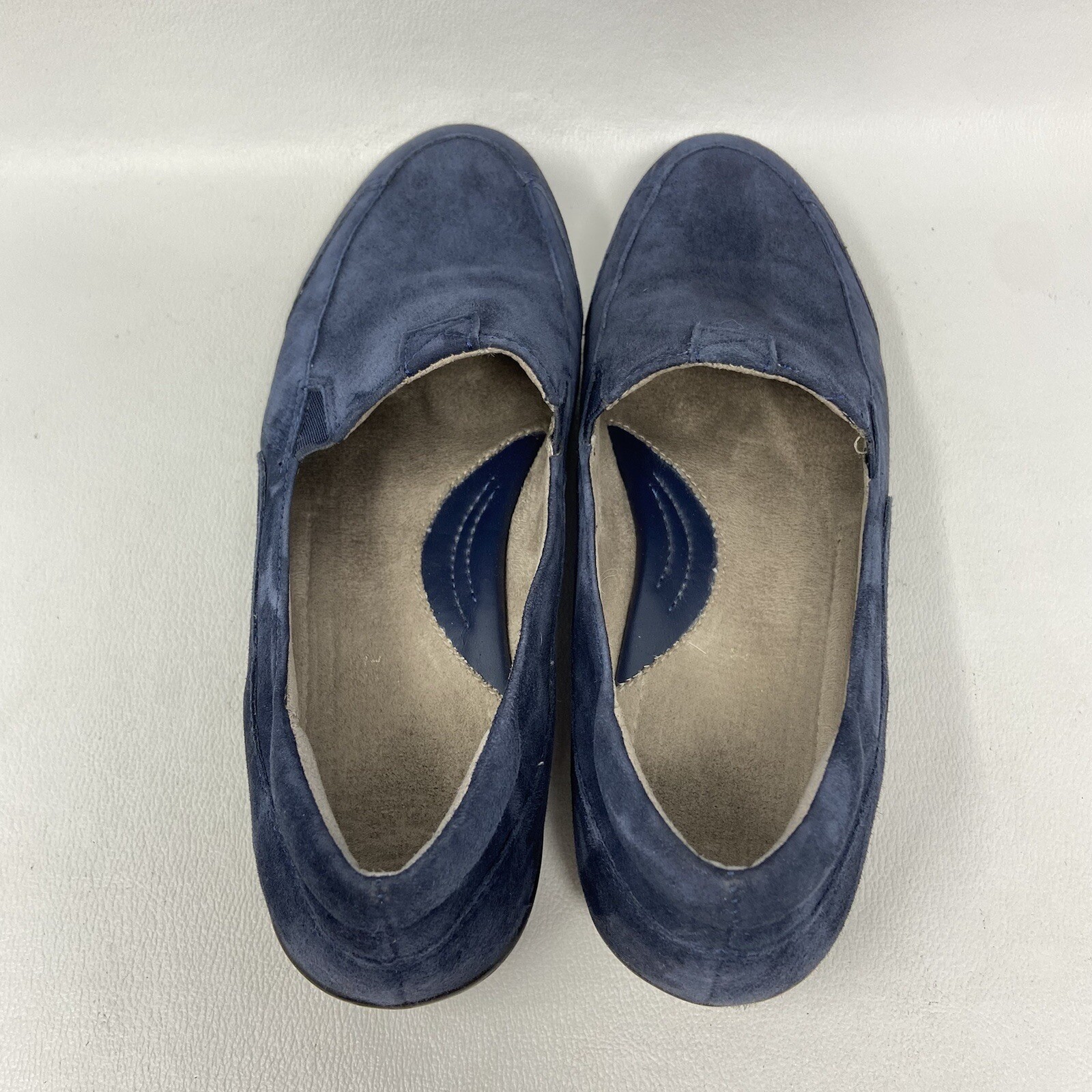 Naturalizer Channing Suede Slip On Loafers, Women's Size 7.5M, Navy