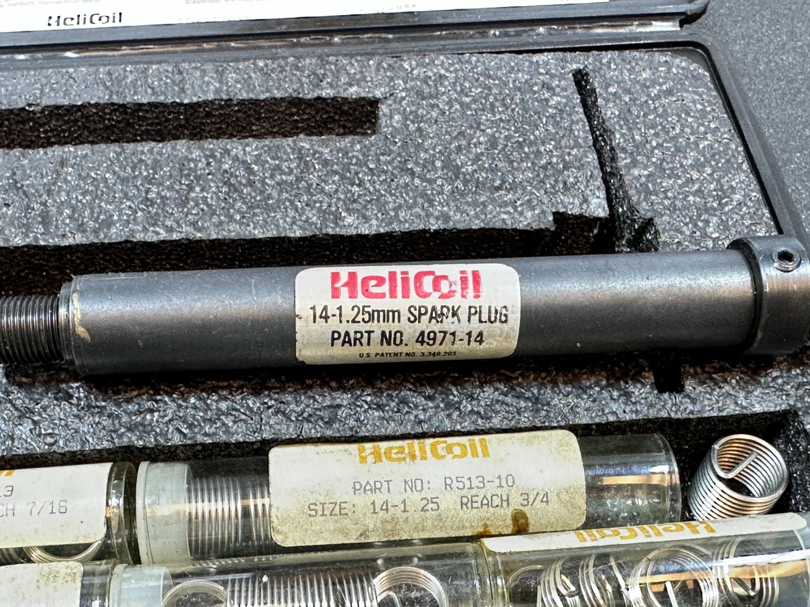 NAPA Balkamp HeliCoil Spark Plug Thread Repair Insert Kit 14-1.25mm - 770-3065