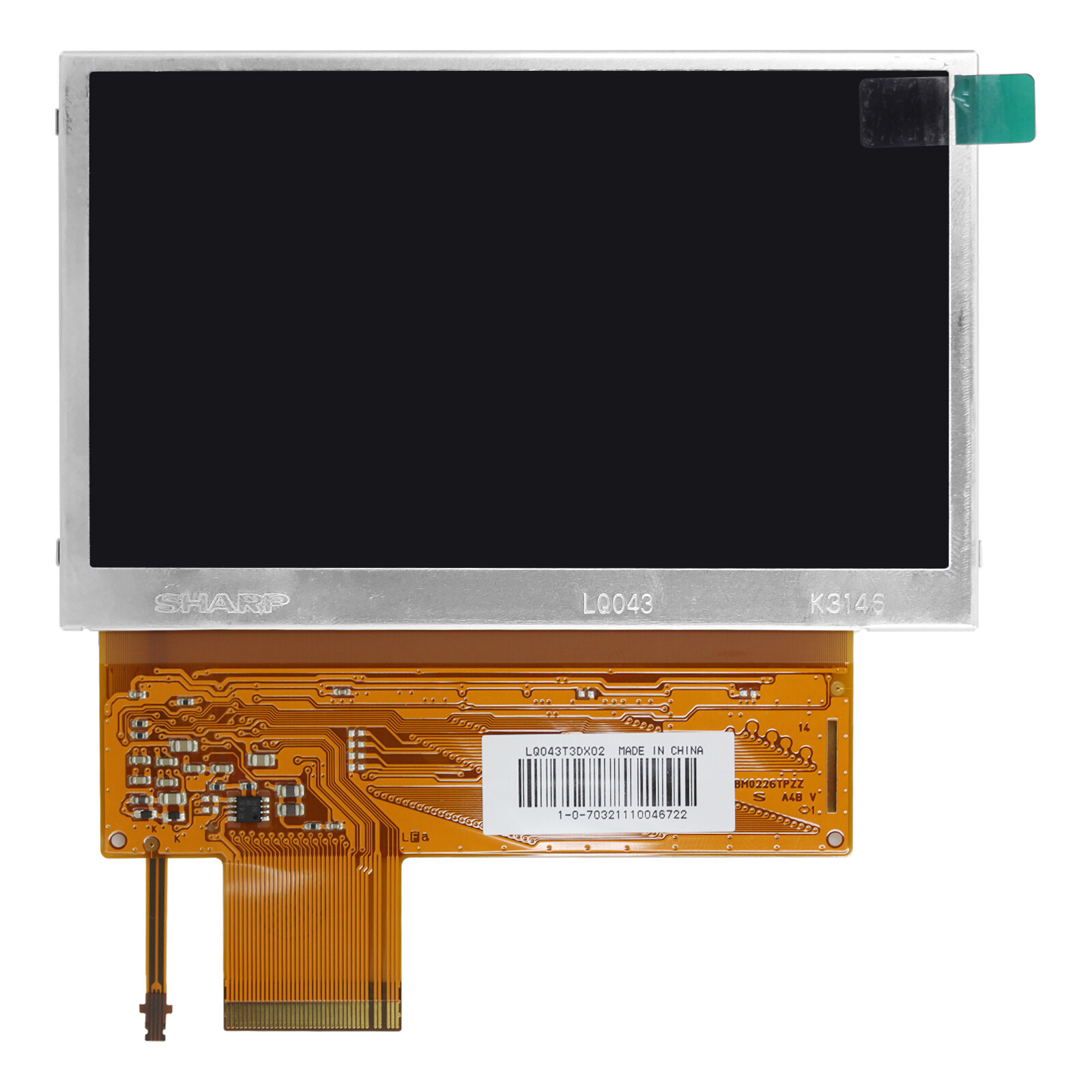 Original Backlight LCD Screen 4.3 inch Display For Sony PSP 1000 / 2000 / 3000