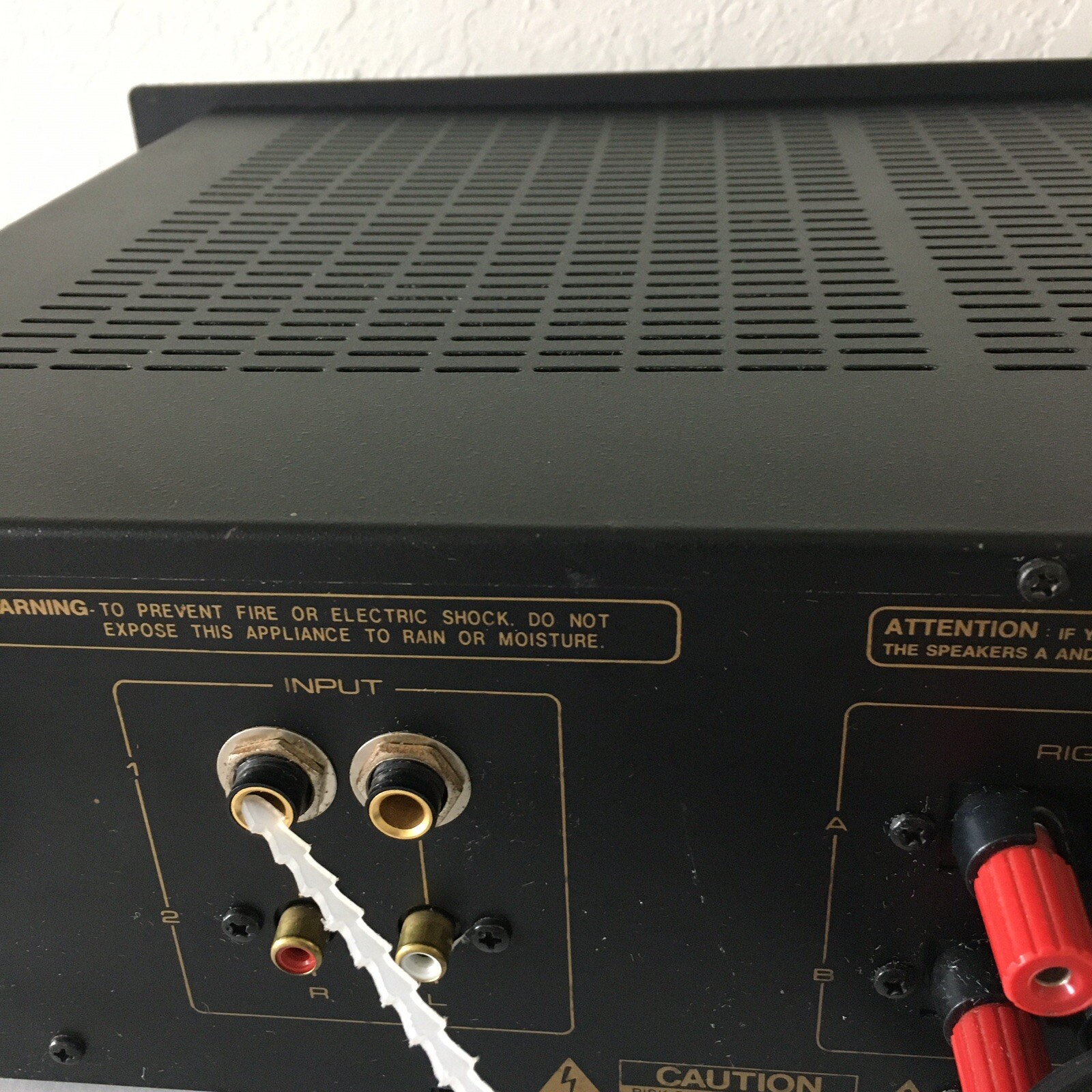 Radio Shack MPA-200 - 2 Channel Stereo Power Amplifier ~ Untested