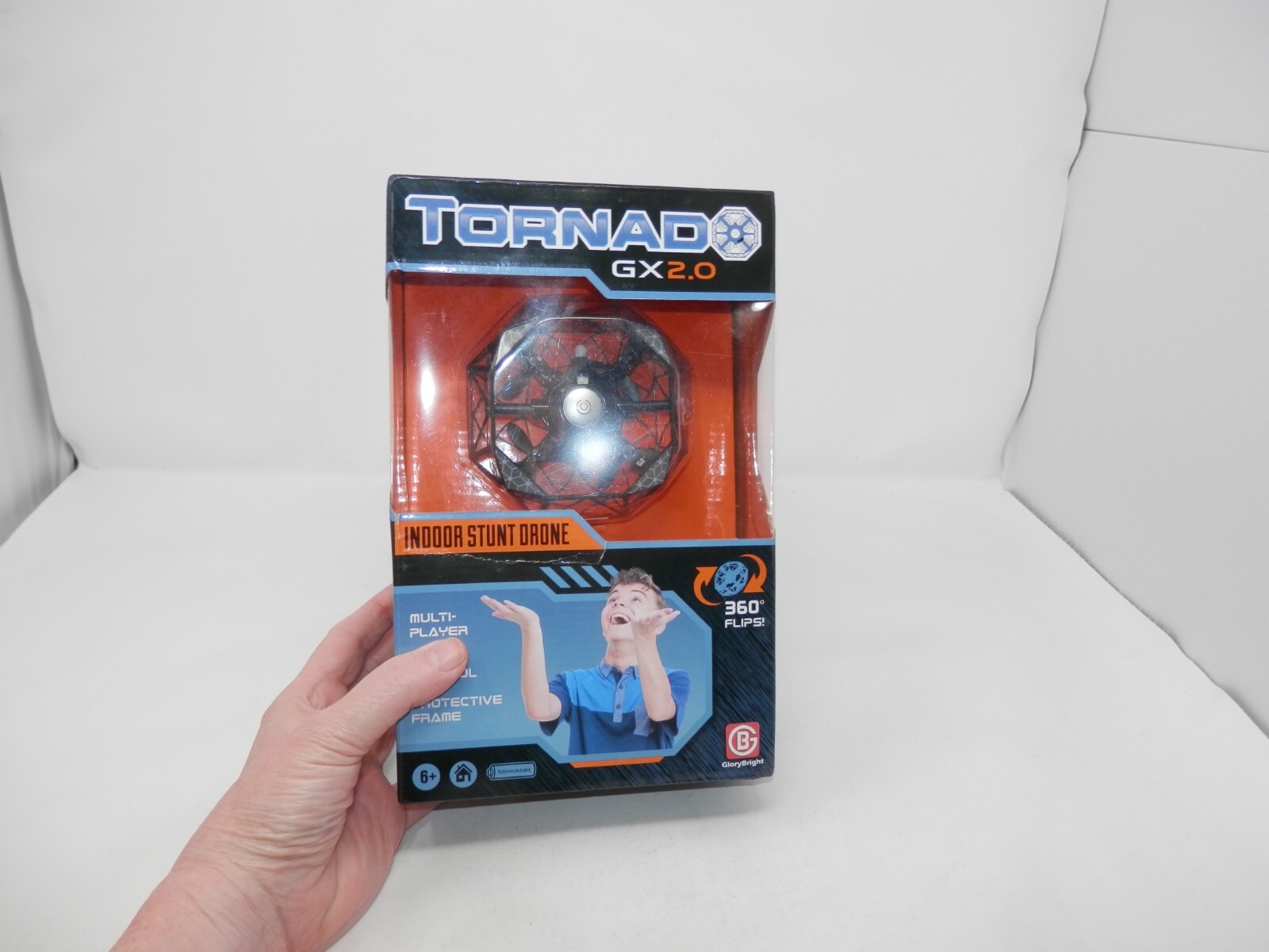 Tornado GX 2.0 Indoor Stunt Drone Motion Controlled 360° Flips Object Avoidance