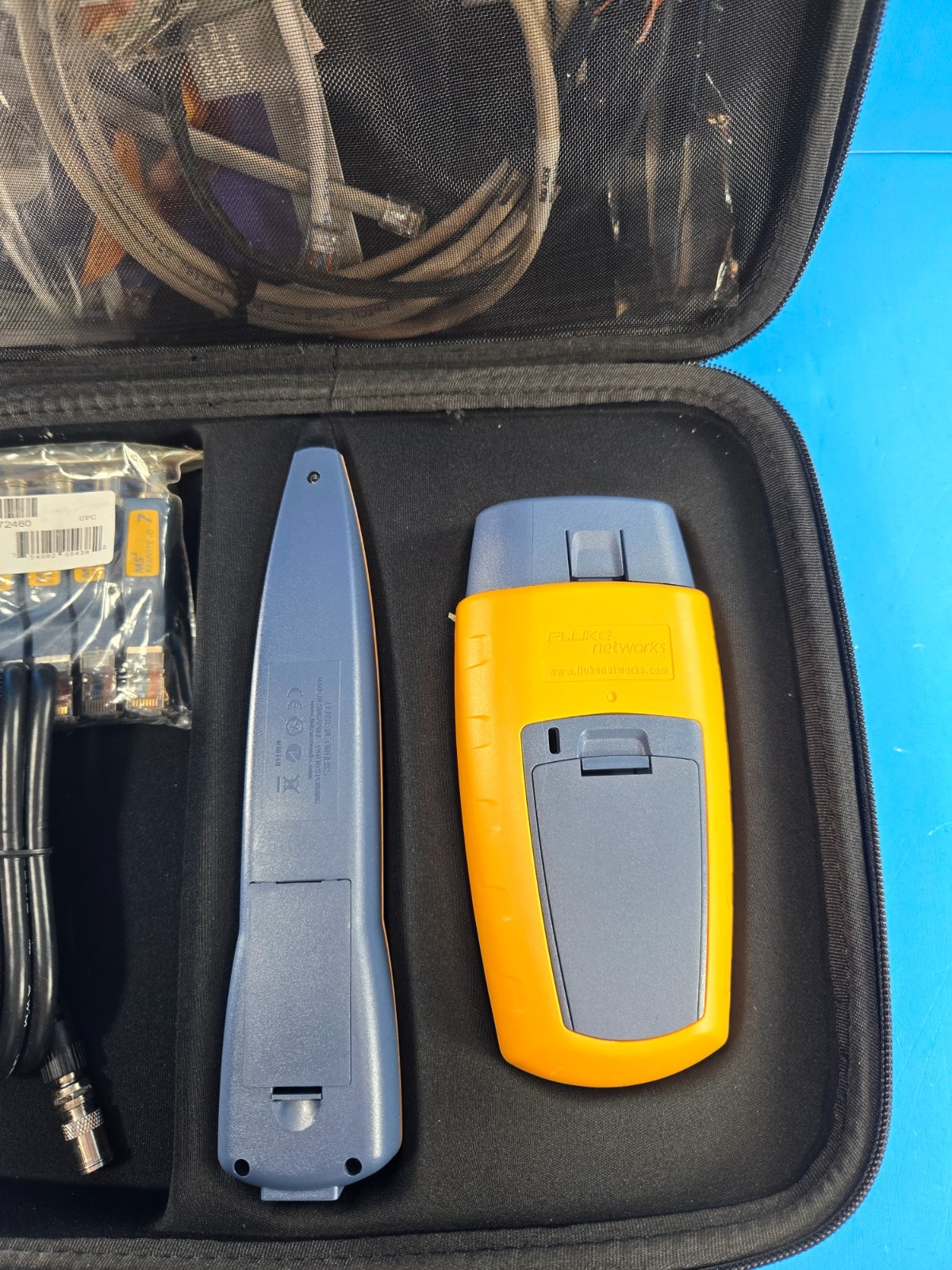 Fluke Networks MS2-100 MS2-KIT Microscanner 2 and Intellitone Pro 200 Cable Test