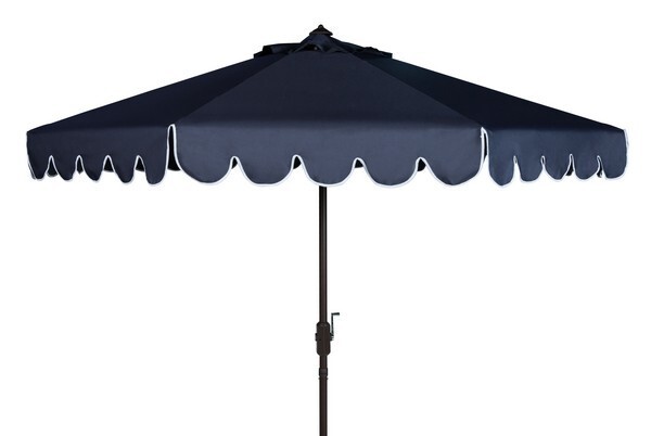Safavieh 11ft Round Crank Umbrella, Reduced Price 2172721817 PAT8110A