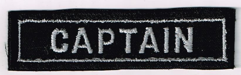 old style DOD Police Captain patch