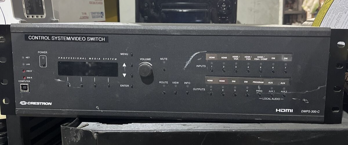 CRESTON DMPS3-300-C SERIES HDMI HDBT DIGITAL MEDIA PRESENTATION SYSTEM
