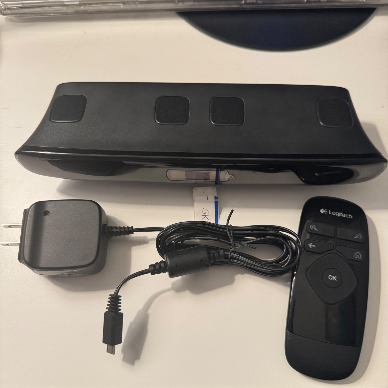 Logitech TV Cam HD for Skype V-R0002 Black Wide Angle Video Camera with Remote