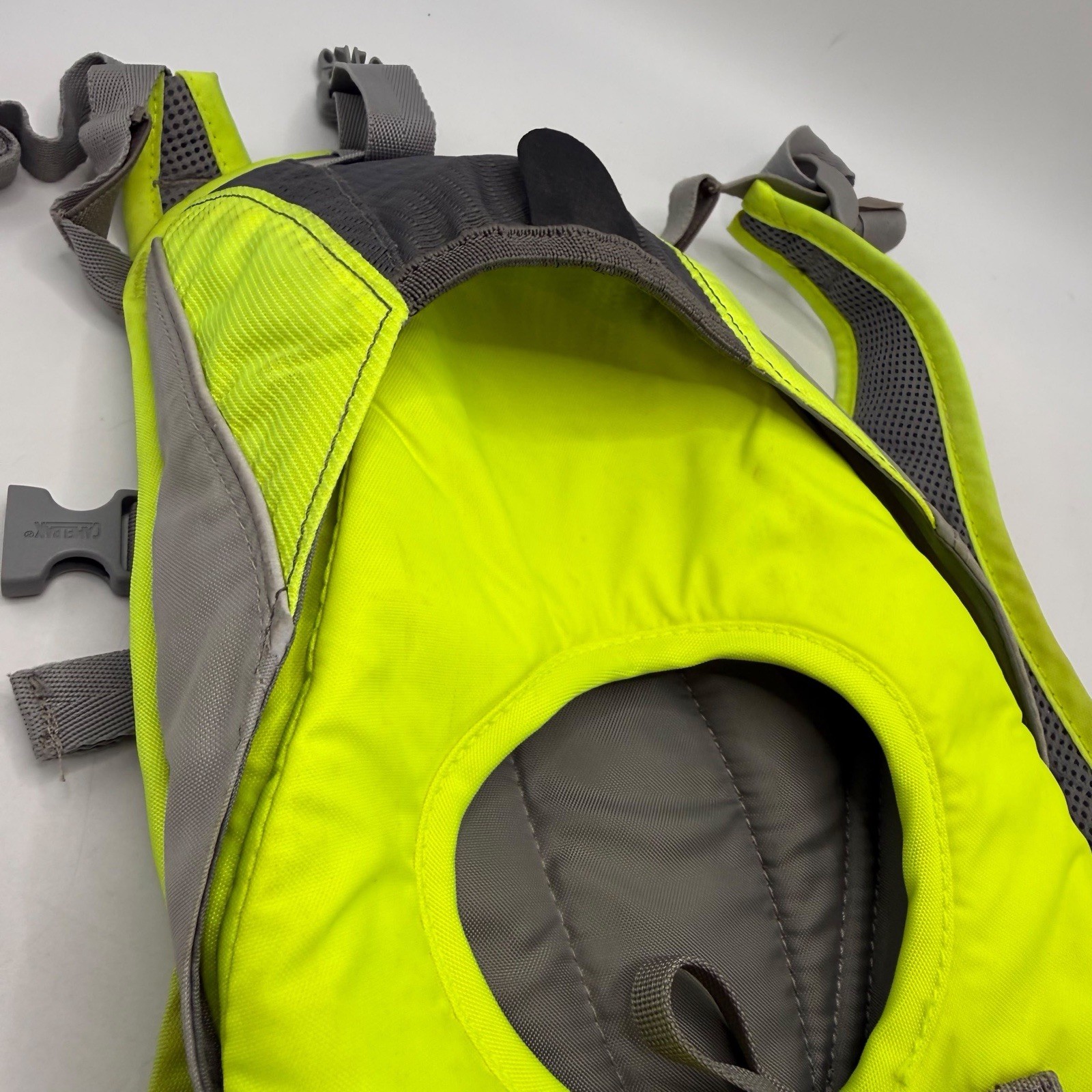 CamelBak Slipstream Hydration Backpack Hi Vis Yellow Gray No Bladder Pack