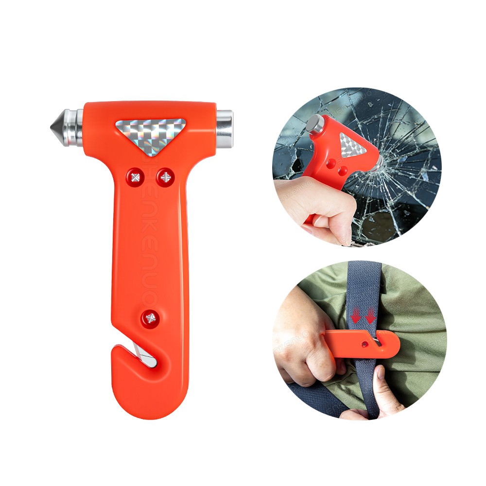 Car Safety Hammer Set Emergency Escape Tool 2-in-1
